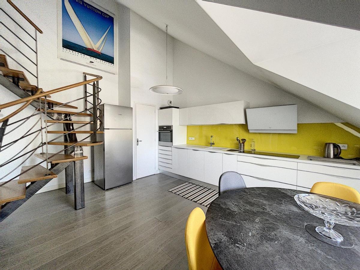 Duplex De Standing En Centre-Ville Avec Parking, Proche Port Et Plage - Fr-1-361-377 Granville Zewnętrze zdjęcie