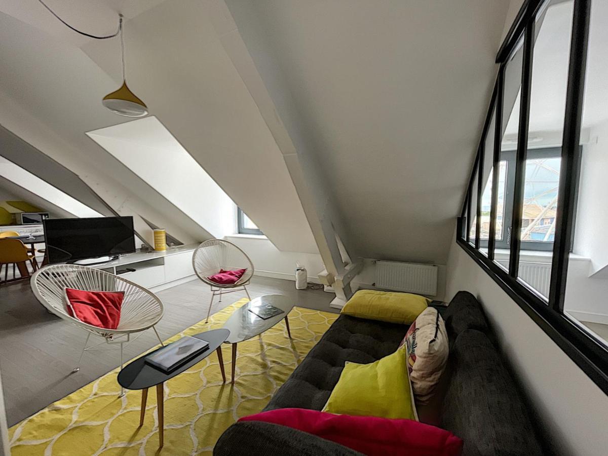 Duplex De Standing En Centre-Ville Avec Parking, Proche Port Et Plage - Fr-1-361-377 Granville Zewnętrze zdjęcie