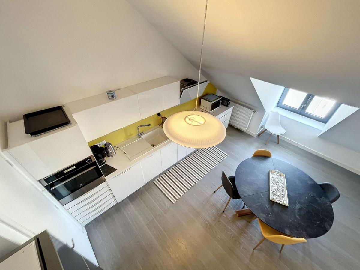 Duplex De Standing En Centre-Ville Avec Parking, Proche Port Et Plage - Fr-1-361-377 Granville Zewnętrze zdjęcie