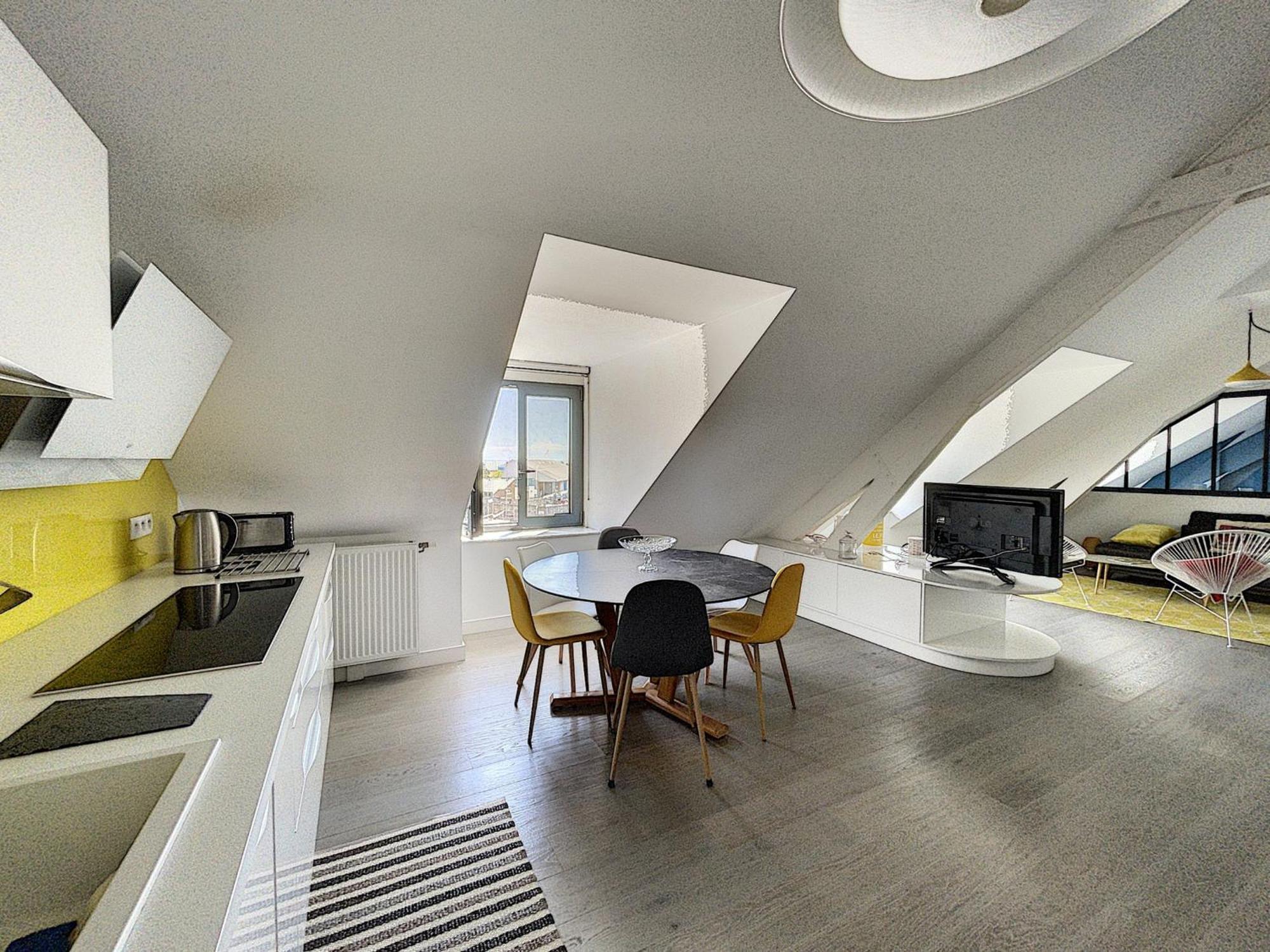 Duplex De Standing En Centre-Ville Avec Parking, Proche Port Et Plage - Fr-1-361-377 Granville Zewnętrze zdjęcie