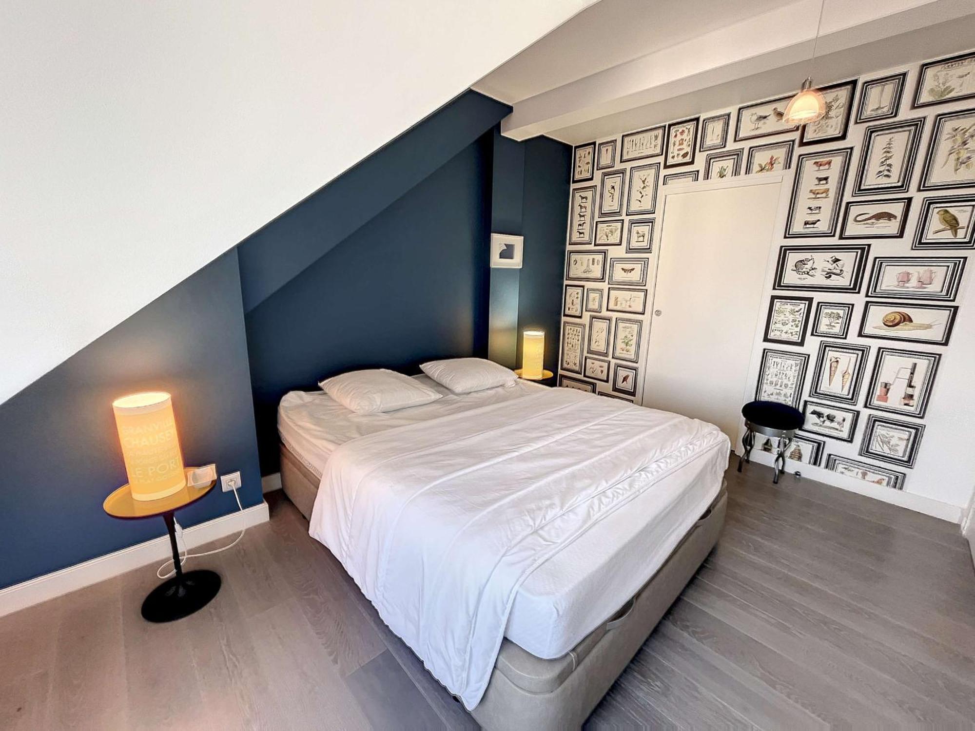 Duplex De Standing En Centre-Ville Avec Parking, Proche Port Et Plage - Fr-1-361-377 Granville Zewnętrze zdjęcie